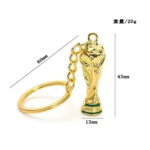 Football Trophy & Ball Keychain – Stylish Sports Key Ring - Image 3